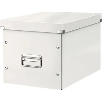 Archivační box Čtvercová krabice Leitz Click&amp;Store, velikost L (A4), bílá (61080001)