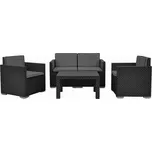 PROGARDEN Zahradní nábytek polyratan MALIBU sada 4 ks + polstry KO-Y54400960