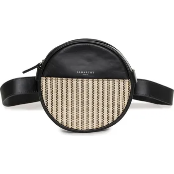 Kabelka Dámská kožená malá kabelka PR176- Lamarthe Barva: Černá