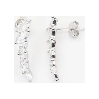 Náušnice Stříbrné náušnice na puzetu