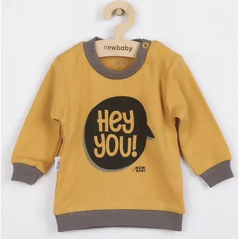 Kojenecké tričko New Baby With Love hořčicové 80 (9-12m)