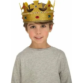 Karnevalový doplněk Koruna My Other Me Král 60 cm 55 - 60 cm