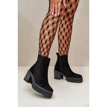 Dámská zimní obuv Boty na podpatku model 199295 Step in style 39