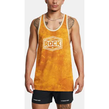 Pánské tílko Tílko Under Armour UA Pjt Rck Racer Tank Tools-YLW 1386915-711 Žlutá LG