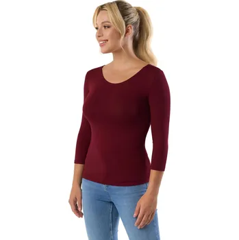 Dámské tričko Dámské tričko Manati wine - BABELL bordó S