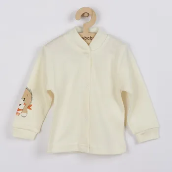 Kojenecké oblečení Kojenecký kabátek New Baby puppy béžový 68 (4-6m)