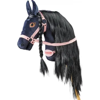 Hobby horsing Hobby Horse Black Ponnie Lady růžová A3
