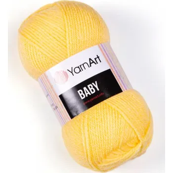 Galanterie Pletací příze Baby 50g žlutá