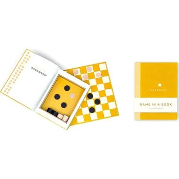 Desková hra Dáma v knize