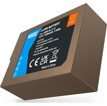Baterie Newell DMW-BLC12 USB-C pro Panasonic