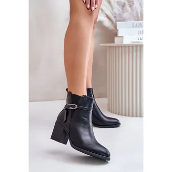 Dámská zimní obuv Boty na podpatku model 201162 Step in style 37