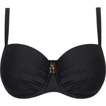 Dámské plavky Plavková podprsenka vyztužená ANTIGEL (FBB4007-02), Barva černá, Velikost 75E