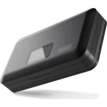 Newell LCD dvoukanálová nabíječka s power bankou a čtečkou SD karet pro baterie DMW-BLK22 a DMW-BLF19E pro Panasonic H2 DMW-BLK22 SD čtečka / Nabíječka / Power banka