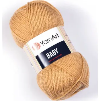 Galanterie Pletací příze Baby 50g sv.hnědá