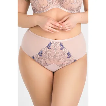 Kalhotky Gorsenia K832 Flower Bomb barva: béžová M