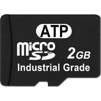 Paměťová karta Karta Micro SD MicroSD 2 GB Ano SLC ATP, řada: Industrial Grade -40 → plus 85°C