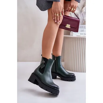 Dámská zimní obuv Boty na podpatku model 201178 Step in style 40