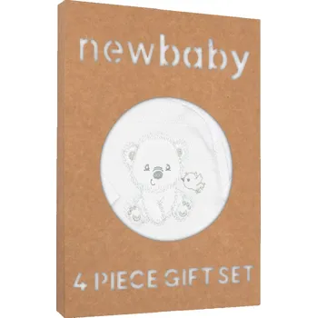Kojenecká souprava Kojenecká soupravička do porodnice New Baby Sweet Bear bílá 56 (0-3m)