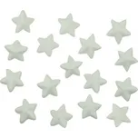 Hvězdy z polystyrenu - 3,5 cm - 16 ks - 6713