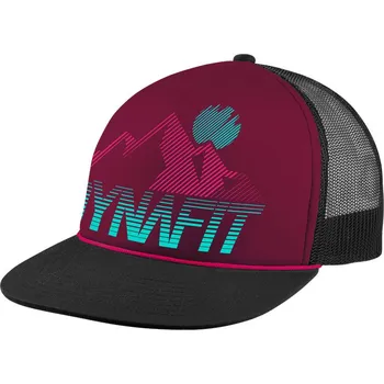 Kšiltovka Dynafit Graphic Trucker Cap beet red/SYNTHWAVE 2024 Barva: řepová / černá, Velikost: UNI