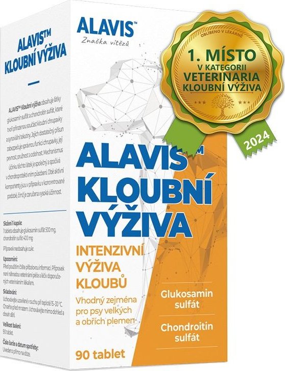 Alavis Kloubní výživa pro psy 90 tablet