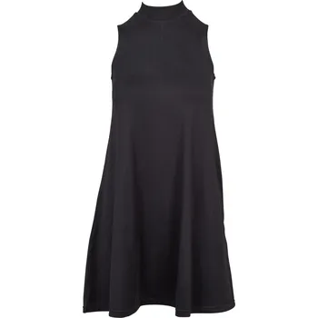 Dámské šaty Dámské rolákové šaty v černé barvě Urban Classics černá 2539235
