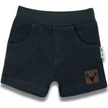 Kojenecké oblečení Kojenecké kraťasy Nicol Bambi šedá 80 (9-12m)