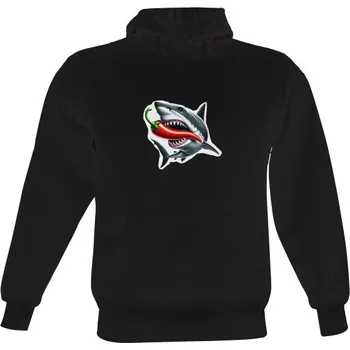 Pánská mikina Pánská mikina s kapucí s potiskem Mikina Chilli predátor pánské