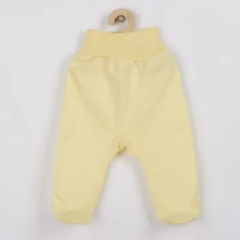 Kojenecké polodupačky New Baby žluté 50