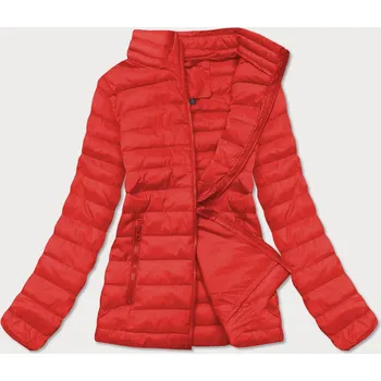 Lehká červená dámská prošívaná bunda (20311-270) odstíny červené S (36)