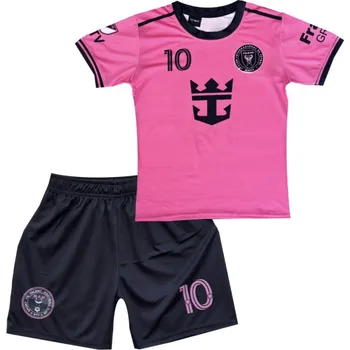 Fotbal Numberoplus Dětský fotbalový dres Komplet Inter Miami Domácí - Lionel Messi King Goat Velikost: 14 let ( vel.158)