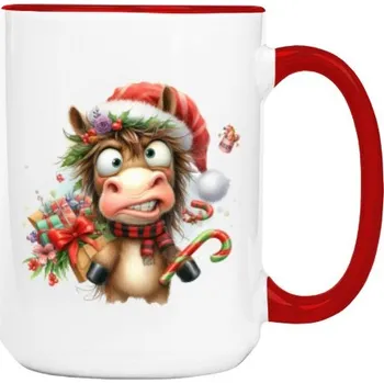 Pánské tričko Hrnek velký barevný s potiskem Už se těším