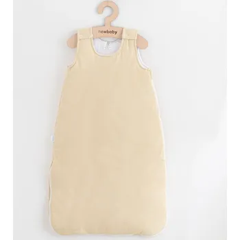 Zavinovačka Kojenecký spací pytel s výplní New Baby Colours písková 74/80
