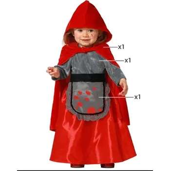 Karnevalový kostým Falanzo Carnival Dětský kostím, dětská maska čepička Krvavý Velikost: 6-12 měsíců