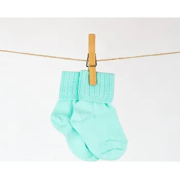 Loana Kojenecké ponožky vel. 9/10 Světle modré