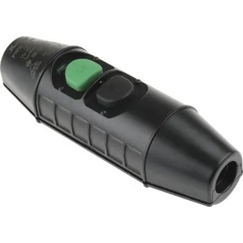 Proudový chránič Napájecí konektor RCD PRCD, formát pólů: 2P, 16 A, 30 mA, 230 V AC