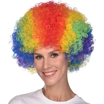 Karnevalová paruka Amscan / Reithmüller Paruka klaun duhová