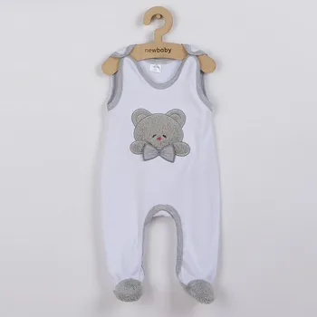 Dupačky Luxusní kojenecké dupačky New Baby Honey Bear s 3D aplikací 56 (0-3m)