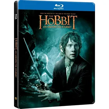 Blu-ray film Hobit: Neočekávaná cesta - Blu-ray Steelbook (bez CZ) OUTLET