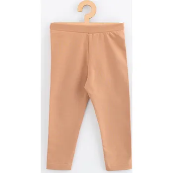 Dívčí oblečení Dětské legíny z teplákoviny New Baby Kindergarten beige 116/122