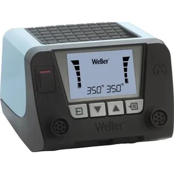 Páječka Pájecí stanice, číslo modelu: WT 2M 2výstupová 230V, Typ F – zástrčka Schuko, typ G – britská 3kolíková Weller plus 450°C