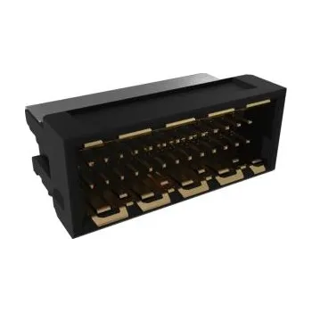 Elektrický konektor Konektor PCB, řada: Minitek Microspeed, počet kontaktů: 26, počet řad: 2, rozteč: 1.0mm, orientace těla: Pravý úhel,