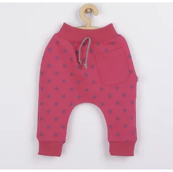 Kojenecké oblečení Kojenecké tepláčky Koala Dots tmavě růžová 68 (4-6m)