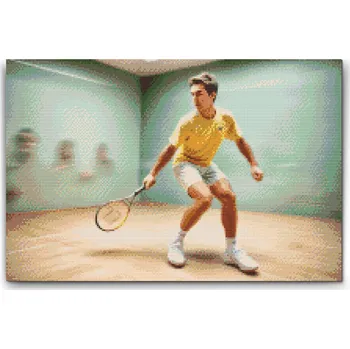 Diamantové malování Diamantové malování - Squash Velikost: 40x60cm, Rámování: Pouze srolované plátno, Diamanty: Kulaté