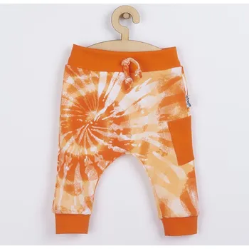 Kojenecké bavlněné tepláčky Nicol Tomi oranžová 86 (12-18m)