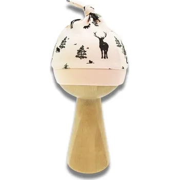 Kojenecká čepice Kojenecká bavlněná čepička Nicol Bambi 62 (3-6m)