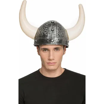 Karnevalový doplněk Falanzo Carnival Vikingská přilba Šedá 60 cm Děti