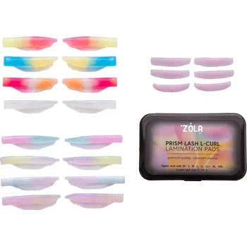 ZOLA Prism Lash L-Curl – natáčky na horní a spodní řasy 11 párů