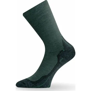 Pánské oblečení Lasting WHI merino outdoorové ponožky - 0 - šedá - S