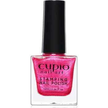 Lak na nehty Cupio Stamping lak - Glitter Pink 10ml
